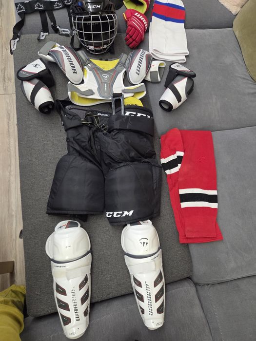 Цялостна хокейна екипировка за дете между 8 и 10г.