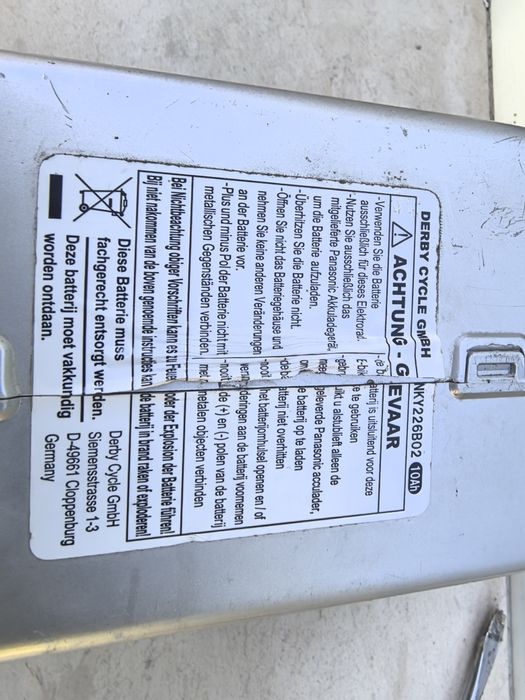 RIXE PANASONIC Електрически Велосипед Колело 28цола 8 скорости