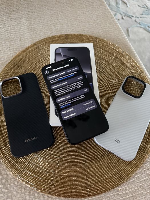 Iphone 16 Pro Max, 256 GB, Black Titanium