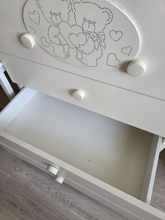 Кровать детская с комодом