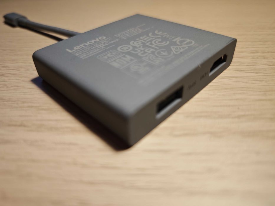 Lenovo USB-C 4 in 1 hub Gen2, 2xUSB-A, 1xHDMI, 3.5mm jack