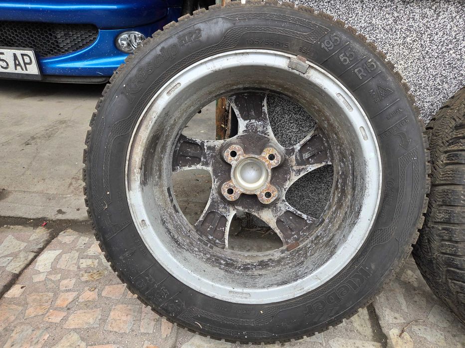 15 4x108 Peugeot 206 джанти + гуми