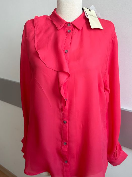 Красива нова риза в разкошен наситен цвят фуксия