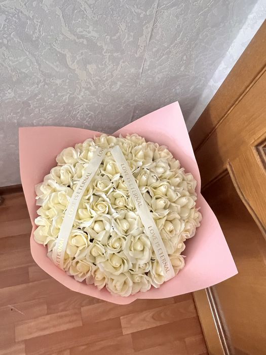 Цветы букеты мыльные розы