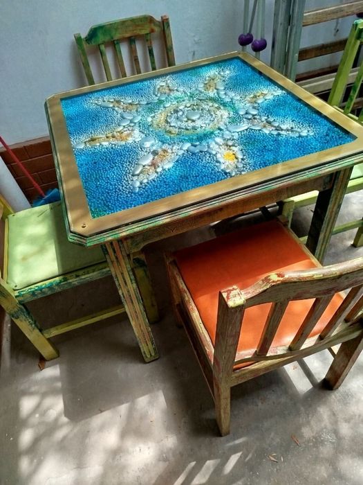 Стол ручной работы