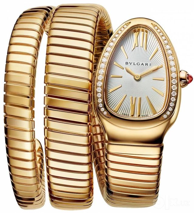 Часы змея bulgari