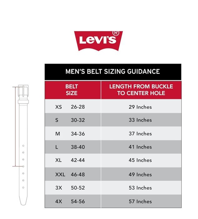 Levi's Men's ремень из США кожа