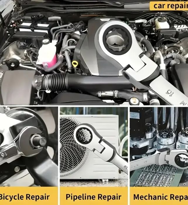 Комплект 16БР регулируеми гайчни ключове за ремонт