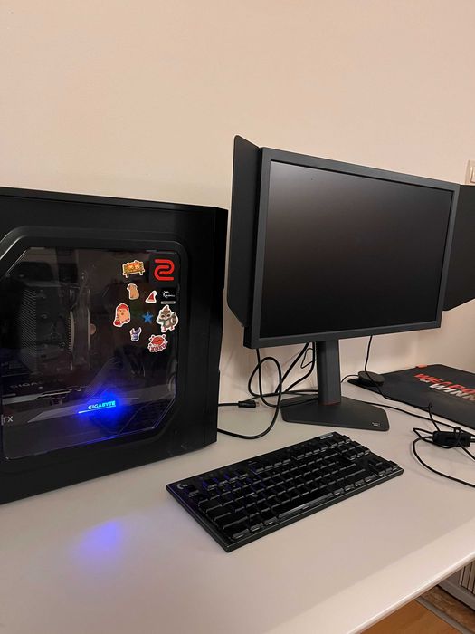 Gaming Setup – Ryzen 5 5600X / RTX 3060 12GB / BenQ ZOWIE 280Hz / Logitech G915 TKL