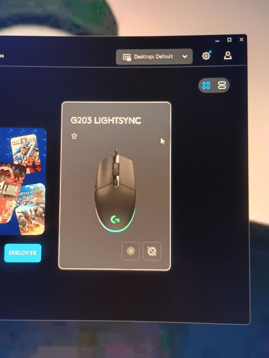 Logitech 203 gaming mouse
