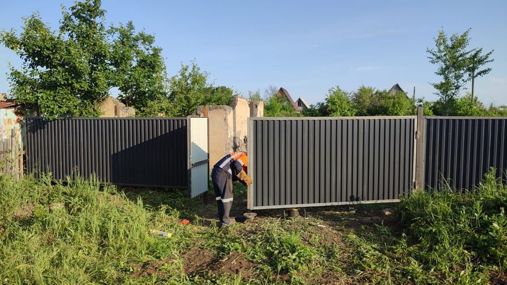 Делаю забор и прочее