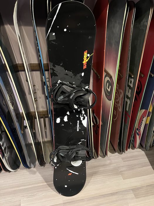 Placa snowboard K2  STANDARD, 156cm, negru