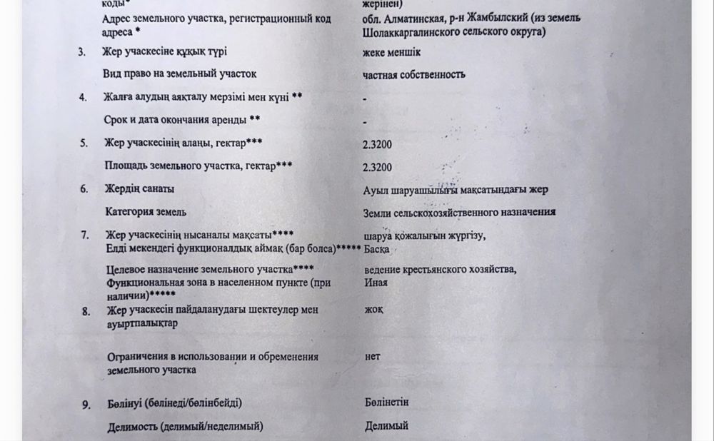 Продам участки 2,38 г.