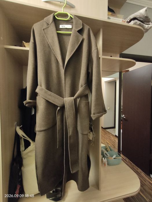 Пальто кашемир Zara