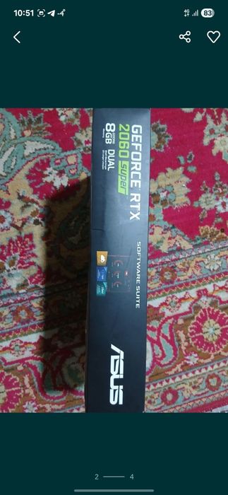 Asus 2060 super 8g dd6