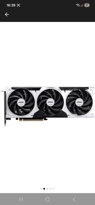 Placa video MSI Ventus RTX5060TI 3X OC