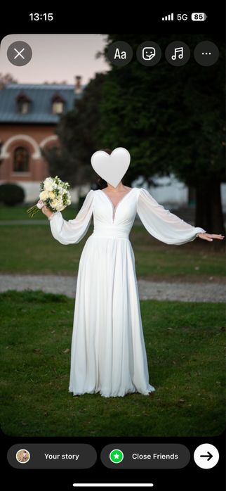 Rochie alba de mireasa, Bella Sposa