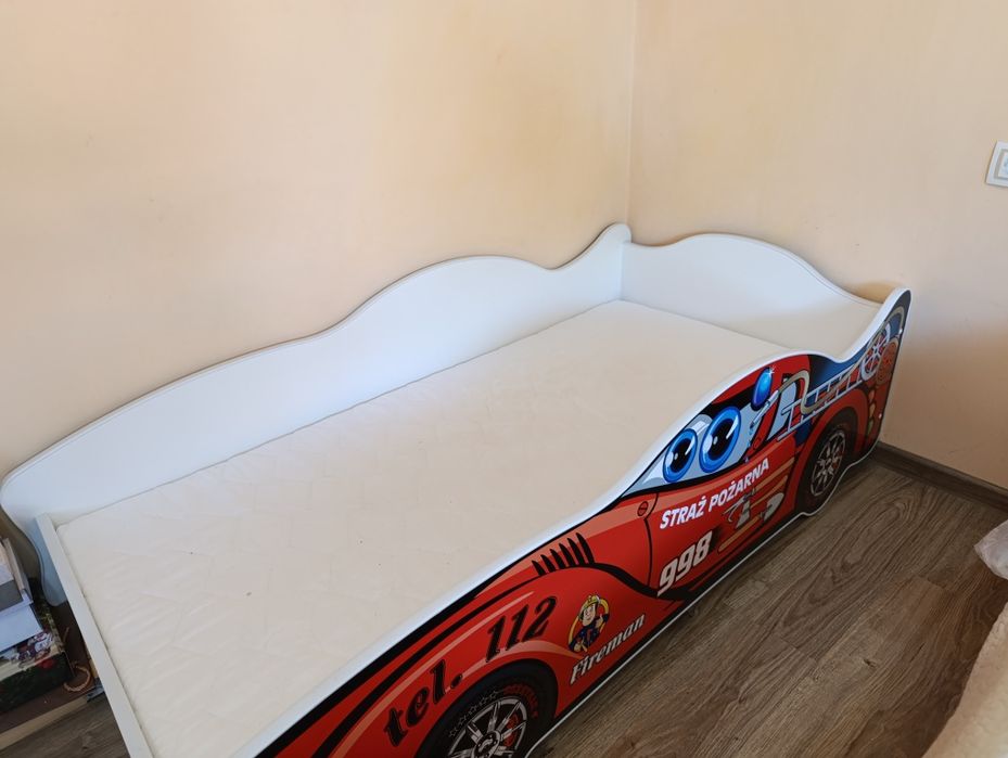 Легло кола с матрак- Cars