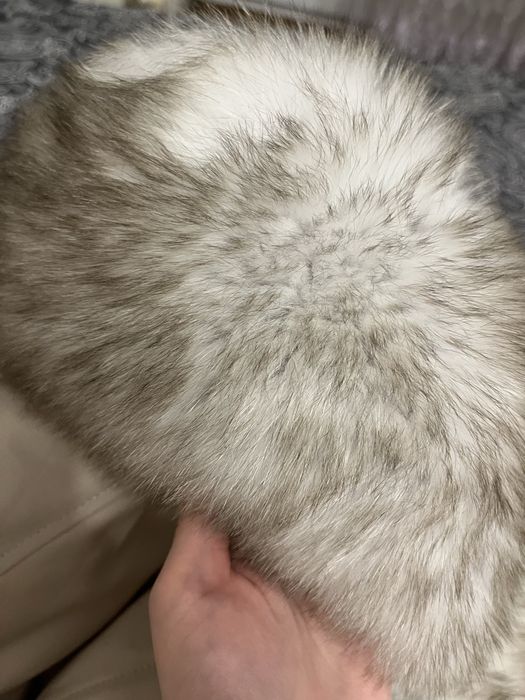 Парка с натуральным мехом