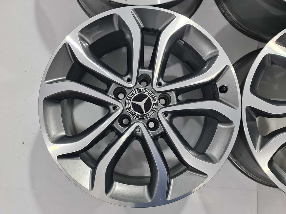 Jante 17 originale Mercedes  cu senzori inclusi 5x112 66.6 7j et 48.5