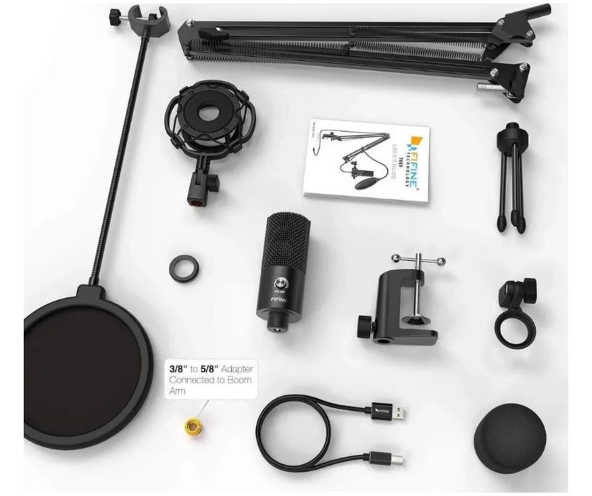 Конденсаторный профессиональный микрофон FiFine