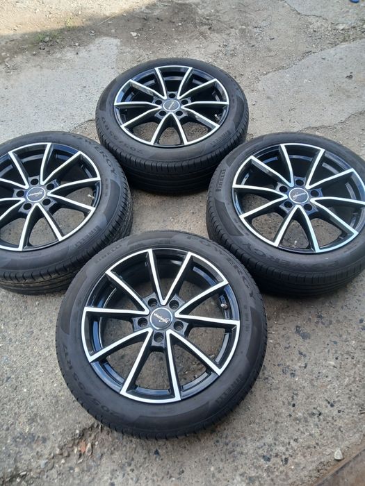 Set 4 jante renault Grand scenic 205 55 17 pirelii 2024 senzori presiune