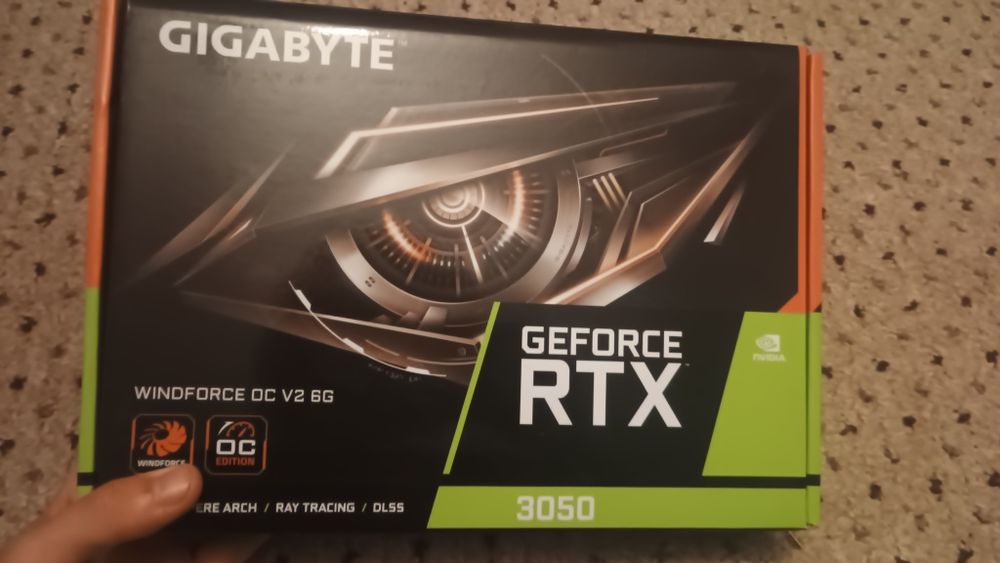 Placa video Nvidia GeForce RTX 3050 6gb GIGABYTE