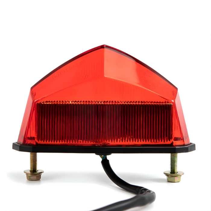 Стоп за мотор, Мотоциклети Скутери ATV, червен или опушен черен