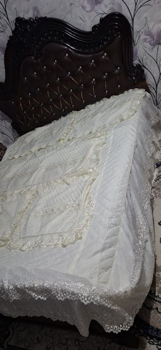 Пастельное бельё молочный цвет