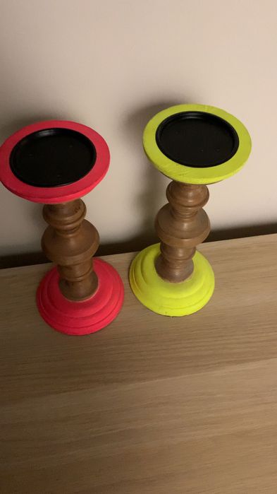 2бр.Винтидж свещници