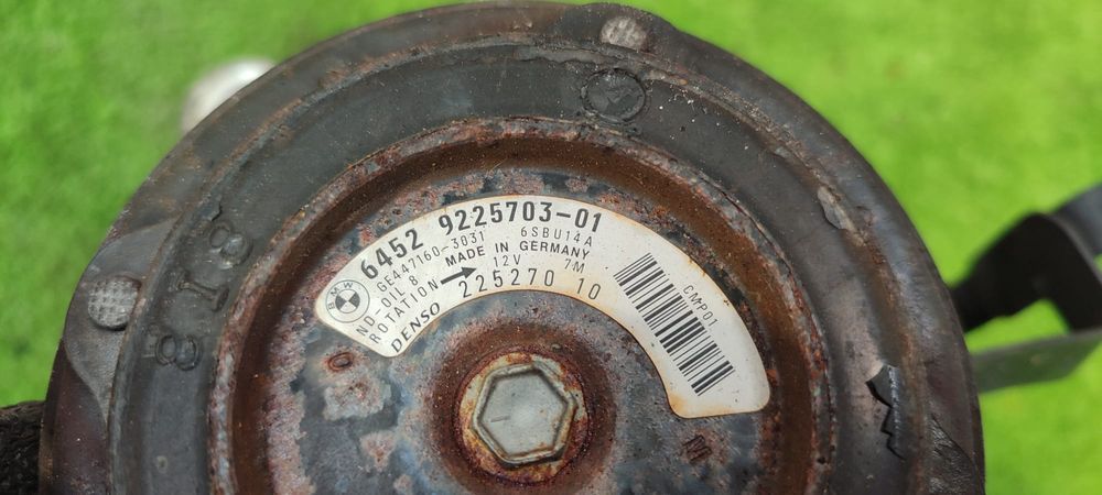 COMPRESOR AC BMW 5 SERIES 520D 2010–2013 COD OEM 64529223694 / GE447260-3821 / DENSO 6SBU14A (5A2)