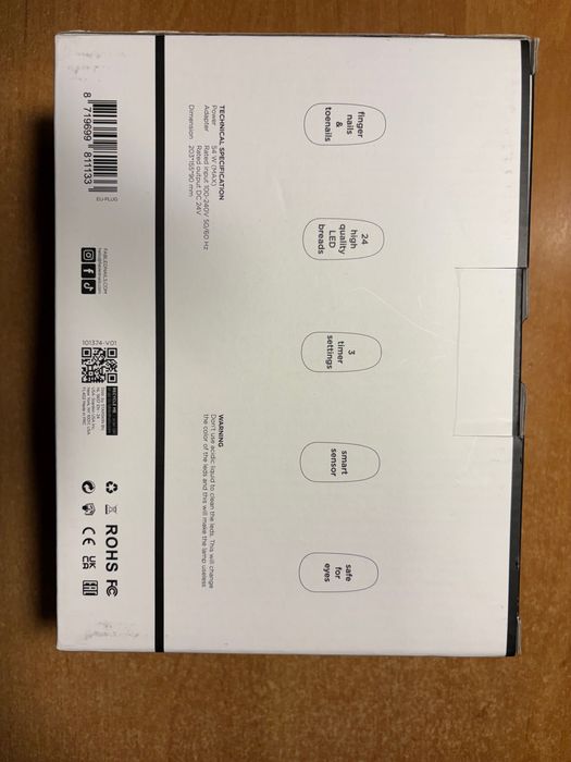 RED LED лампа за нокти / nail lamp