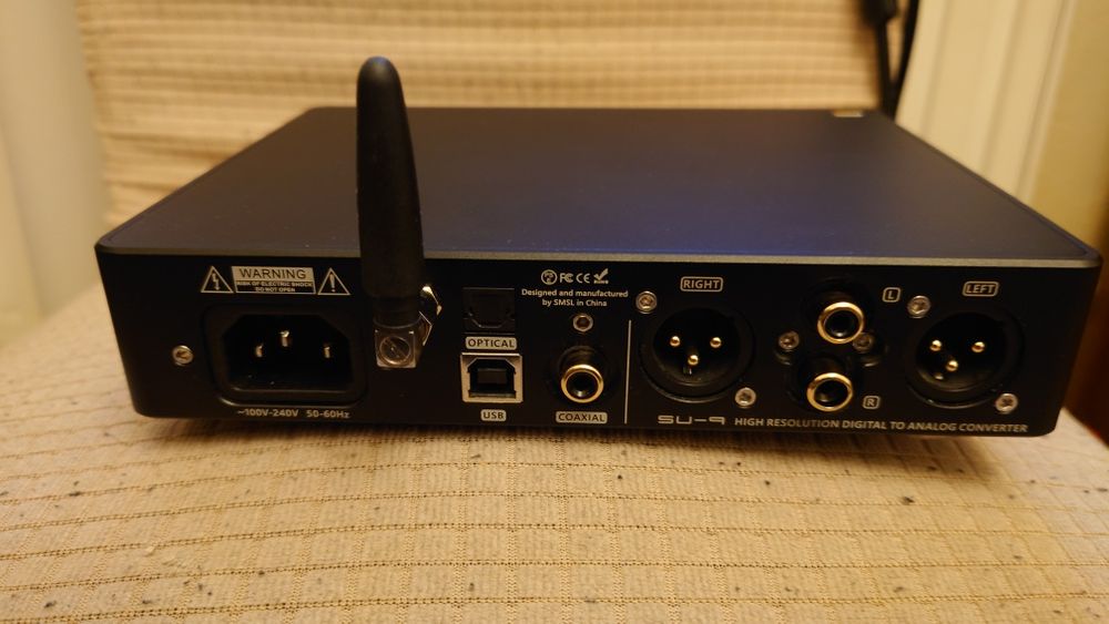 DAC smsl șu 9 decodare Mqa