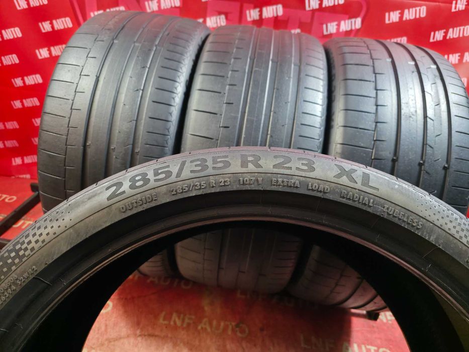 Anvelope de VARA - 285/35/23 - Continental - 5.4 MM - DOT 2023 !