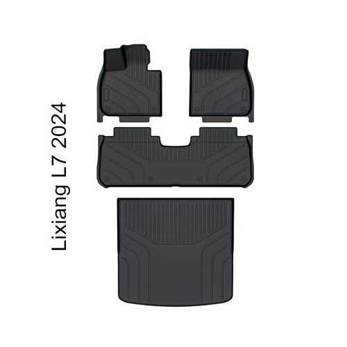Однослойные полики, коврики в салон и багажник Lixiang L7 Ultra, Pro,