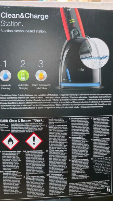 Aparat de ras Braun 3050CC, Acumulator, Lavabil, SensoFoil, Statie