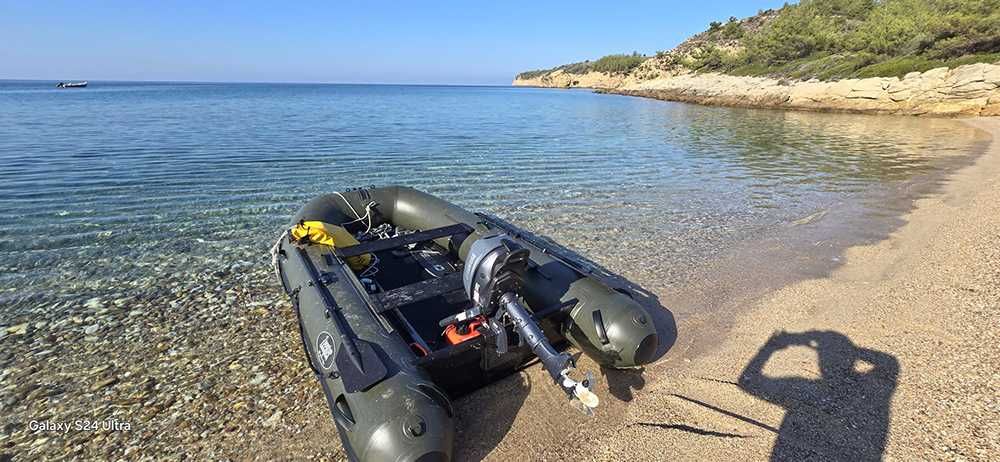 Barca gonflabila 3,30m calitate germana doi ani vechime, ca noua