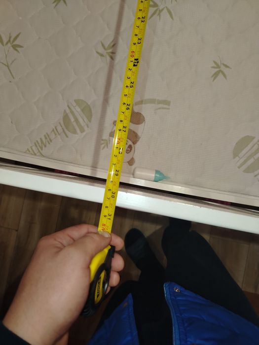 Люлееща се бебешка кошара от МДФ материал