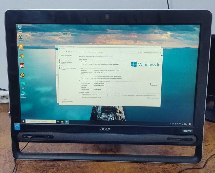 Моноблок Acer 24 диагонали
