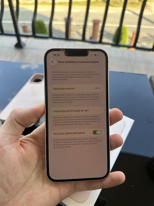 iPhone 13 Pink 128GB – Impecabil, baterie 84%