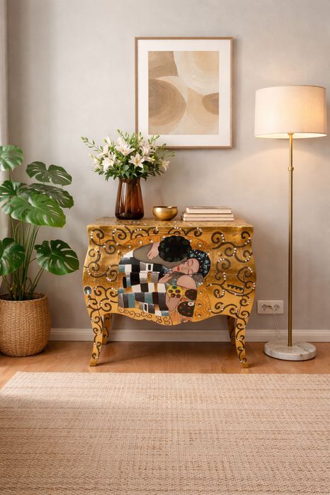 Комод в стиле «Поцелуя» Г.Климта