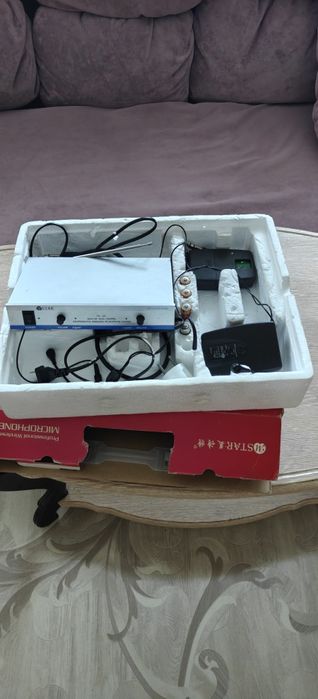 Микрофон гарнитура беспроводная