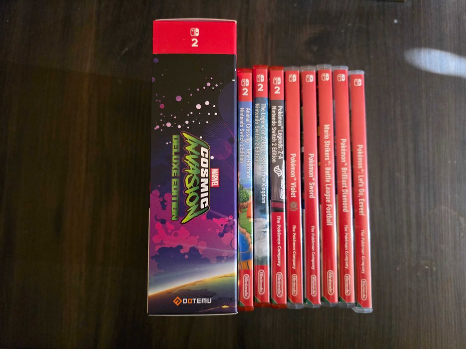 Nintendo Switch 2 + 9 игри и аксесоари