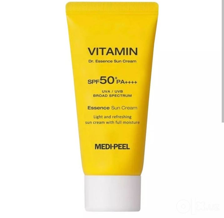 Солнцезащитный крем, крем для лица Dr.Cellio. Крем Vitamin spf50a