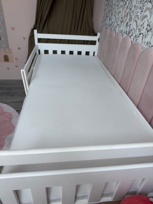 Pat stil montessori copii doua saltele sertare jucarii