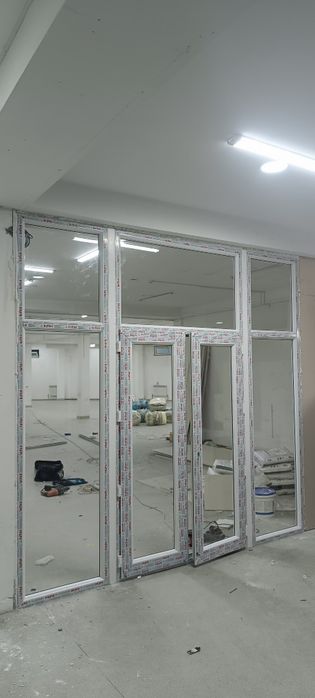 Пластик терезе стекло двери балконы