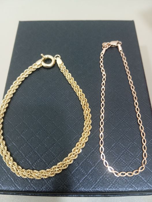 Tilla brasletlar 585 proba zavodskoy