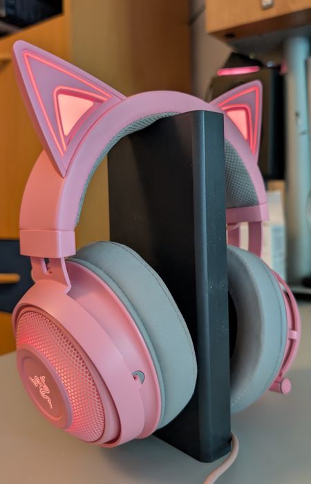 Casti  Razer Kraken Kitty Edition RGB Usb C 7.1 THX