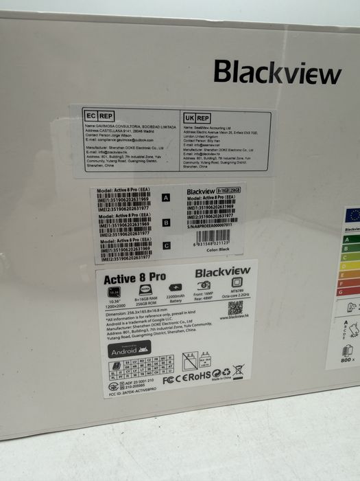 Tableta Blackview Active 8 Pro 24/256 Sigilata