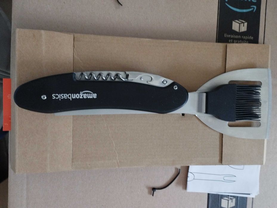 Инструмент за барбекю 4в1 сгъваеми прибори за барбекю